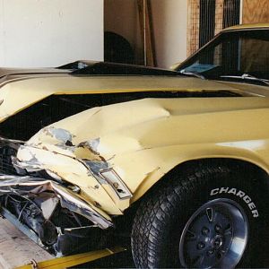 Restoration In progress photos of My 1970 Mach 1