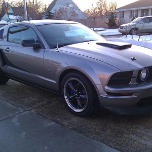 side front view