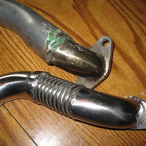 guess the flex joint was not needed? Or it broke