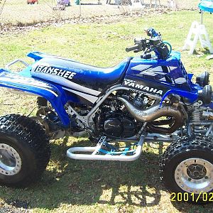 1999 Yamaha banshee
$10000 invested, sold for $4000......