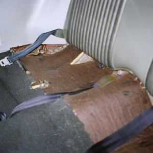 back seat with original everything