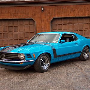 1970 Boss 302 [302-4V, 4spd]
Unrestored California car with < 50K miles