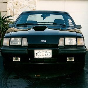 1986 SVO [2.3l IC Turbo I4, 5 spd]
Built on the last day of SVO production