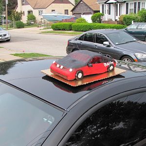my car cake