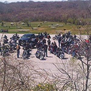 Who brought more 2 wheeled friends