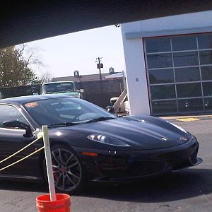 Ferrari not on fire