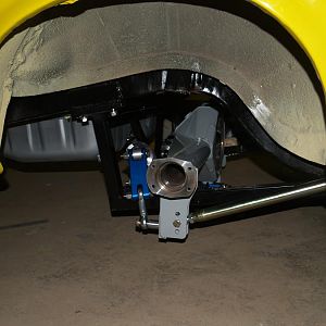 Mustang 010 Rear Axle is Installed