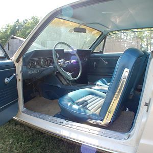 Looking at the interior