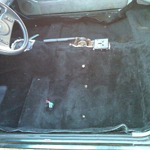 new black acc carpet with mass back