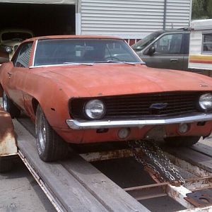 the 69 camaro