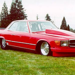 Mercedez Drag Car