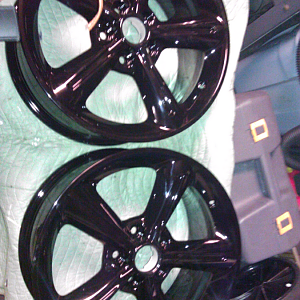 Powder coated