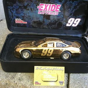 gold car
