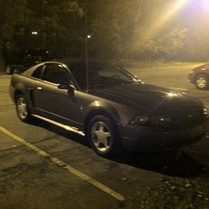 Got it back at school. Looks good under the spotlight