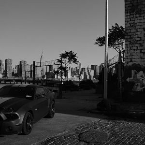 B&W by the dock