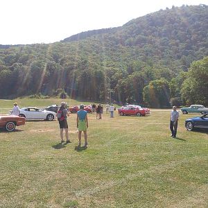 The confusion at the beginning of the night!