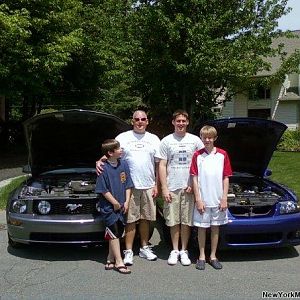 my cousin and i and his two sons