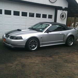 just put the new fr's on and chin spoiler
