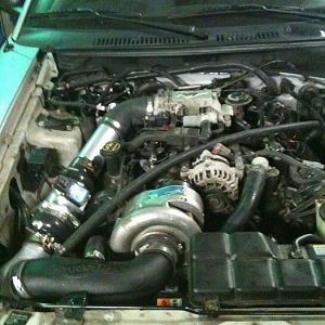 pic was taken after all the procharger equipment was installed