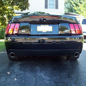 Borla tail pipes