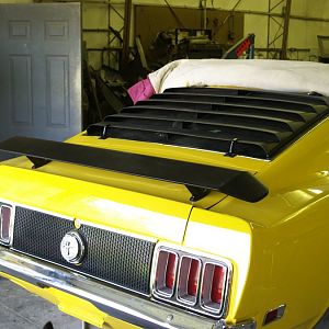 It's getting closer! Ask me for the story on the louvers.