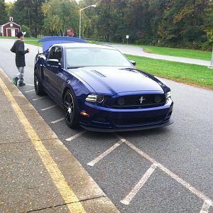 the car