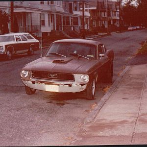 This is what the car looked like when I first put it together. It had a 460, automatic, 4.30 gears, nitrous. Fast street car for the early 80's.I put
