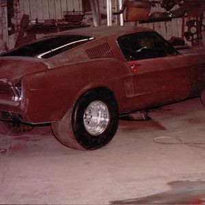 This is in the early 80's when I tubbed it.