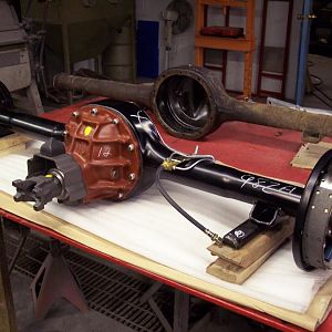 The 9" rear all detailed and ready for installation.