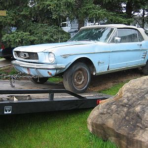 Early Summer 2007, complete, in very bad condition.