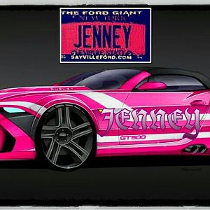My dream Shelby :) 
Batman made this for me!