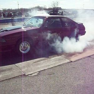 burnout at opening day at Empire Dragway 2013!