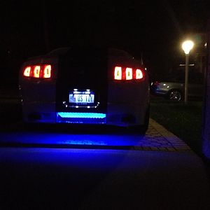 blue LED's