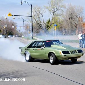 Booger Burn out!!