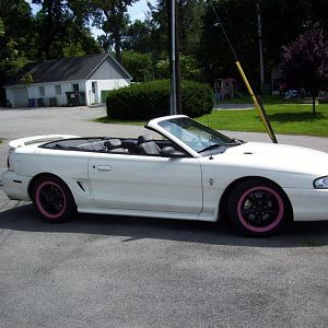 lowerd my car !!