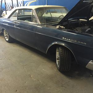 In shop all dusty