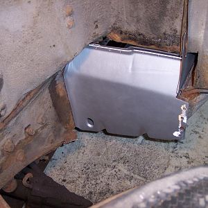 7/20/16 Test fit the l/s outer torque box.
