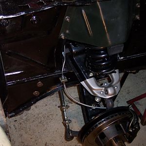 12/03/16 Installed new r/s front performance coil spring & spring cover.