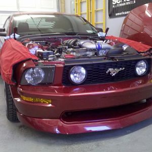 Chin Spoiler shot without hood
