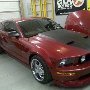 New hood...