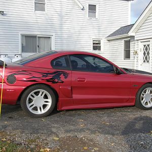side view